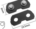 Candado de cadena .404" para motosierra compatible con Husqvarna 288 390 395
