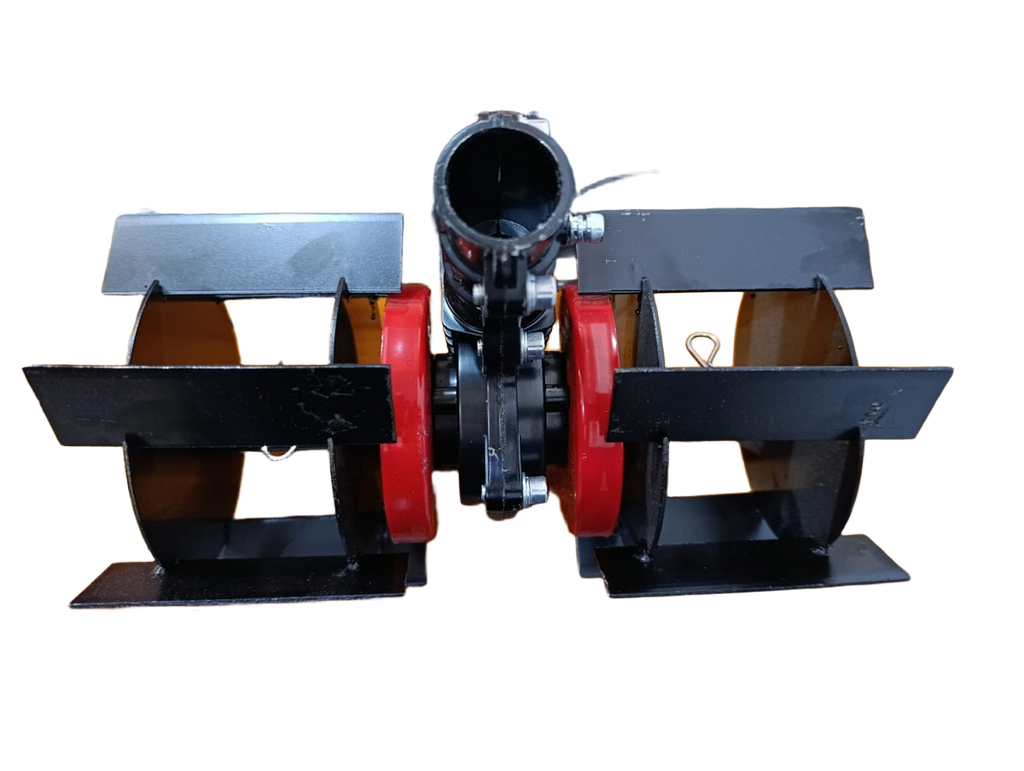 Cabezal lampeador de 10 cm adaptable para motoguadaña cabezal de 28 mm x 9T