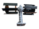 Cabezal lampeador de 10 cm adaptable para motoguadaña cabezal de 28 mm x 9T