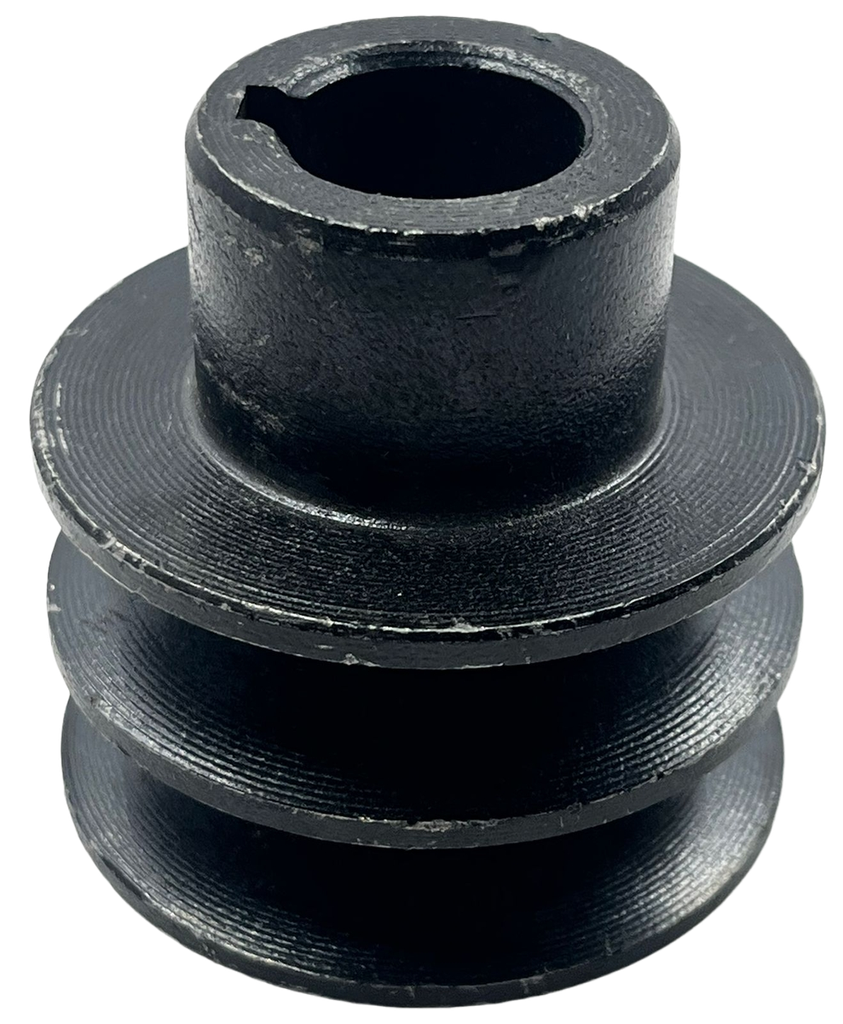 Polea de aluminio 2 1/2 x 1A , eje 20mm compatible con motores GX160/270/390 (copia)