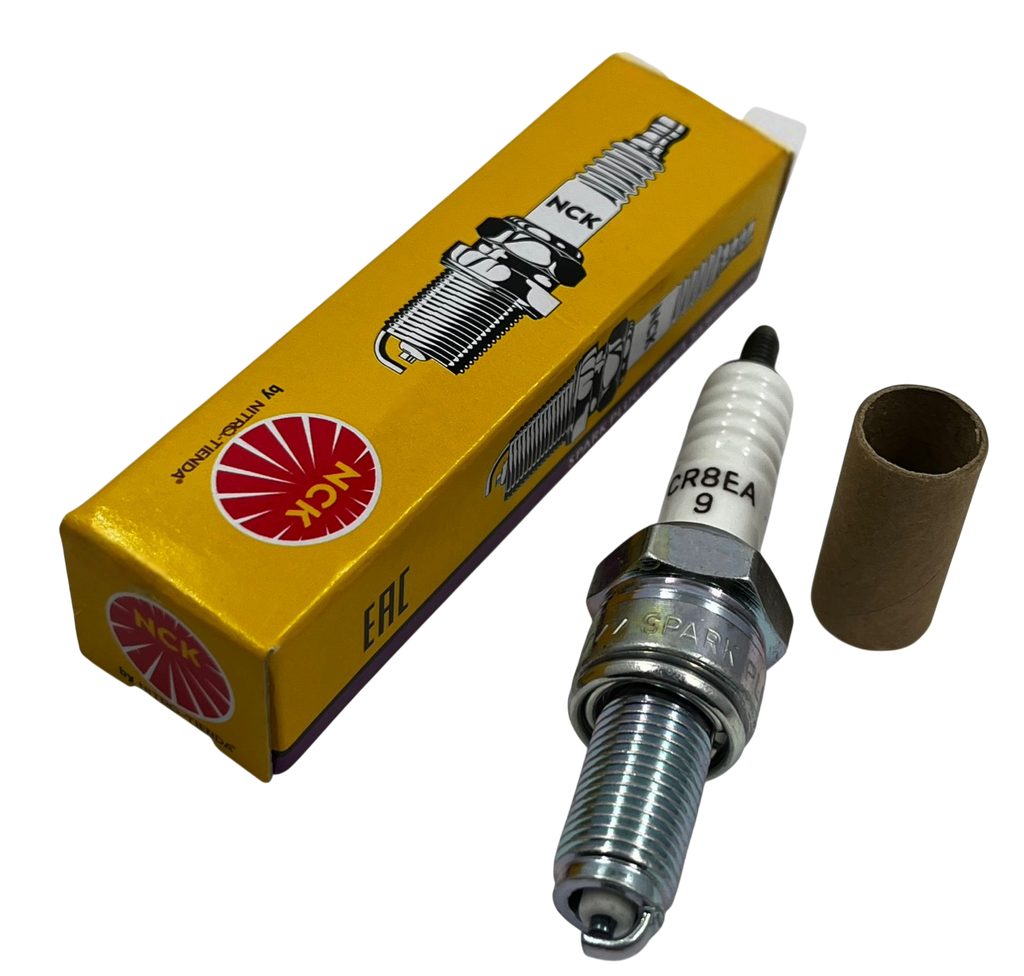 Bujia CR8EA9 compatible con motocicletas honda wabe/xr ULTRA PREMIUM QUALITY