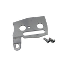 Chapa lateral de tapa de cadena motosierra compatible con 5800