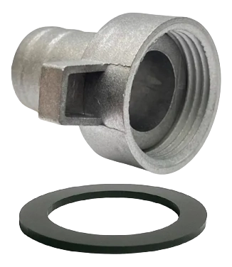 Set de conector de manguera de motobomba de 4”