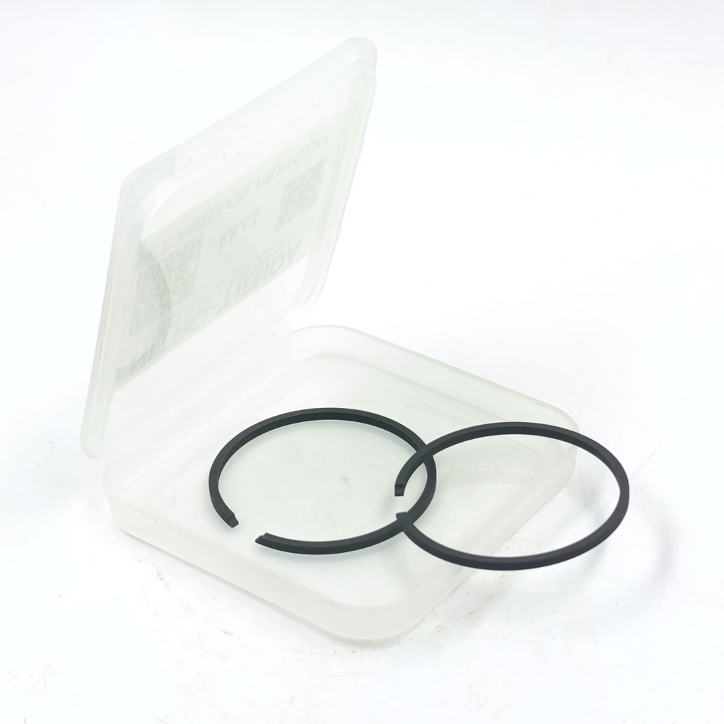 Set de anillos de pistón (44x2.0mm) para motoguadaña china PREMIUM de 52CC compatible con Dragon y Craftop