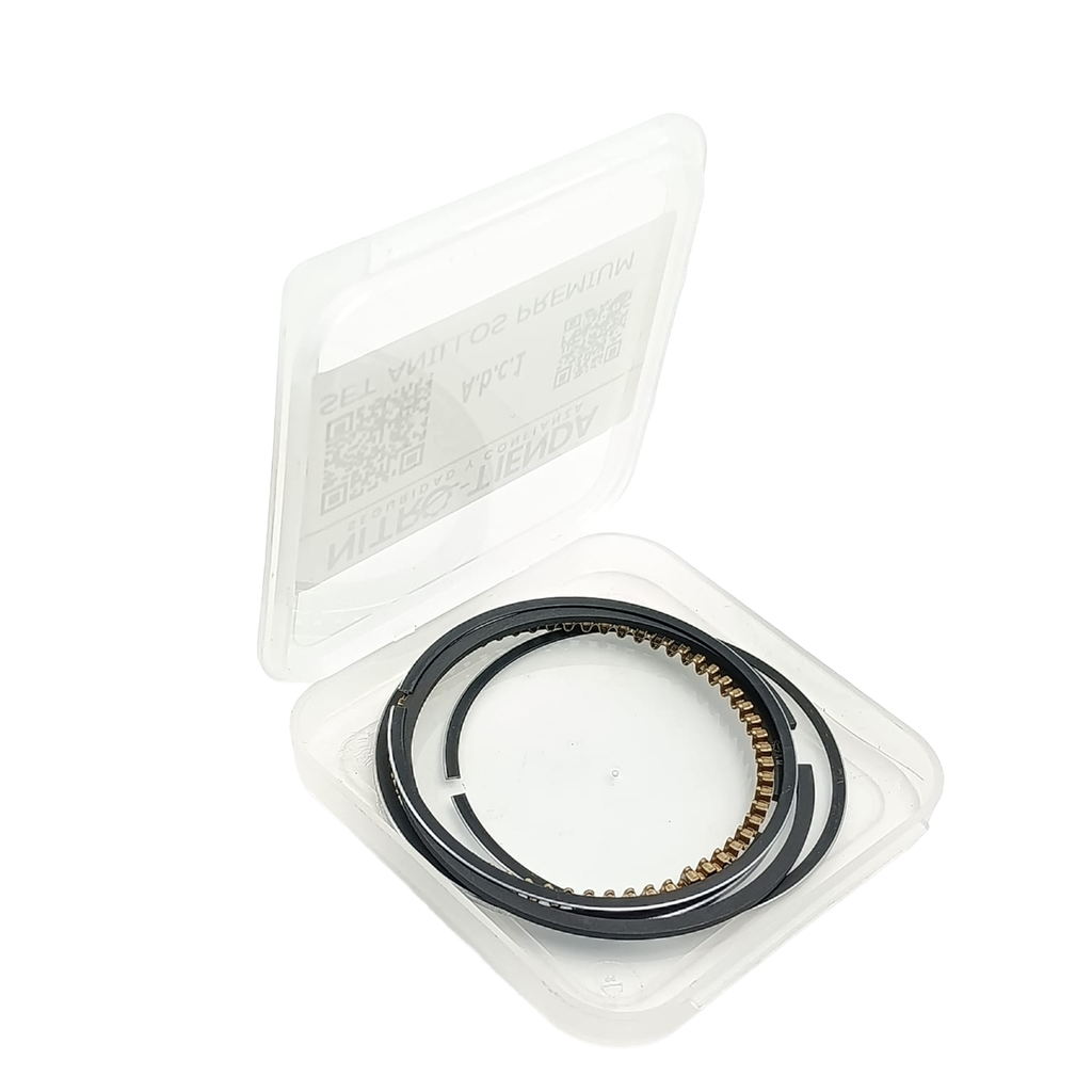 Set de anillos de pistón PREMIUM para el generador Honda compatible con GX120
