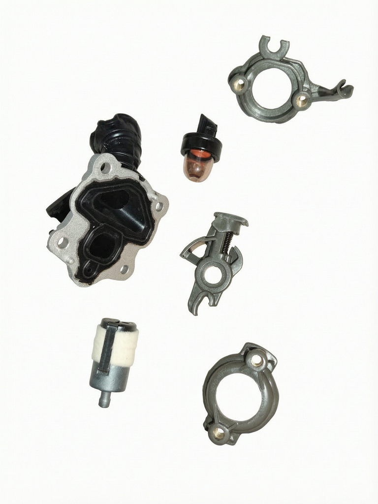 Set de admisión y control de brida compatible con husqvarna 445