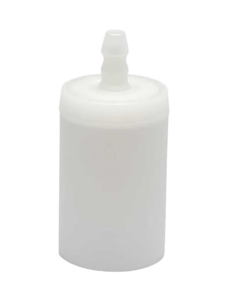 Filtro de combustible pesado de plástico blanco de 3cm altura para motores