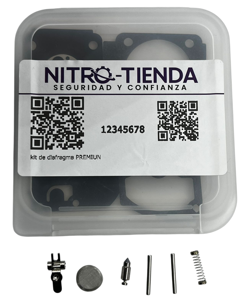 Kit de diafragma PREMIUM de motoguadaña compatible con 291