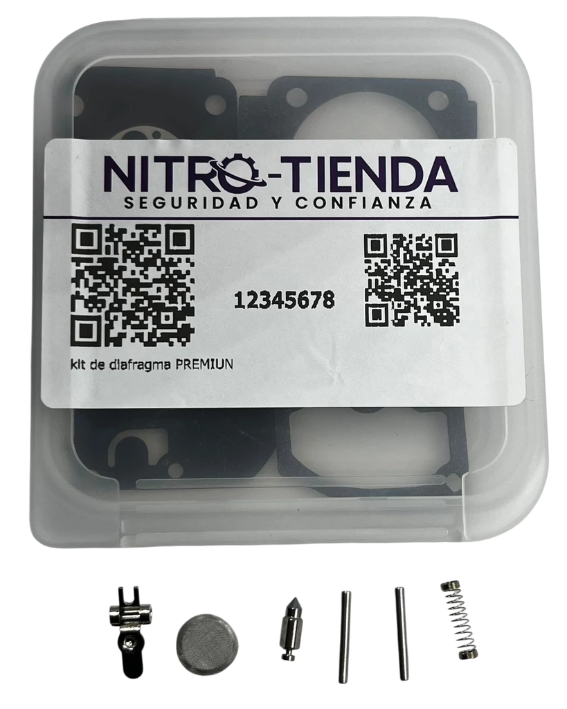 Kit de diafragma PREMIUM de motoguadaña compatible con 291