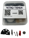 Kit de diafragma PREMIUM de carburador de motosierra compatible con Stihl MS381