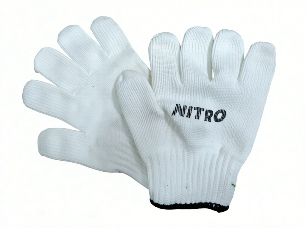 Par de guantes pesados de Nylon con alto grado de resistencia a la abrasión