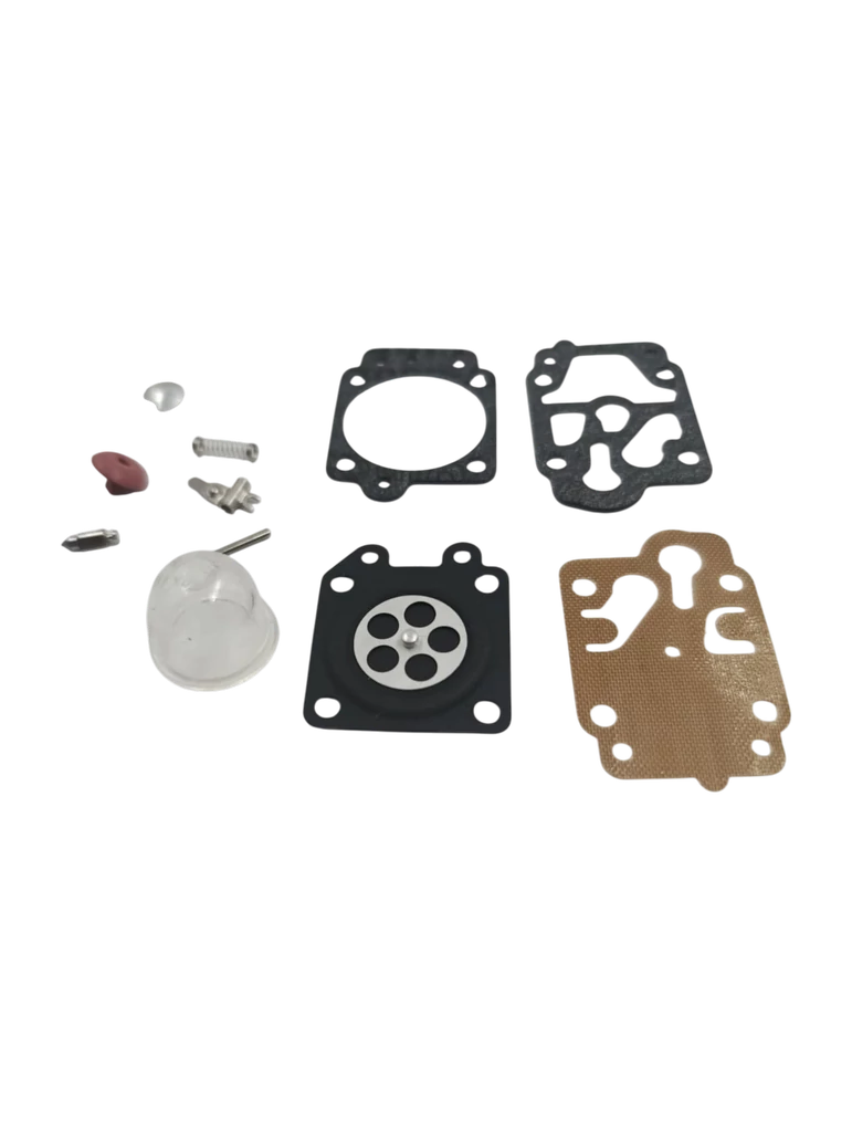 Kit de diafragma de carburador de motoguadaña compatible con Husqvarna 143 RII
