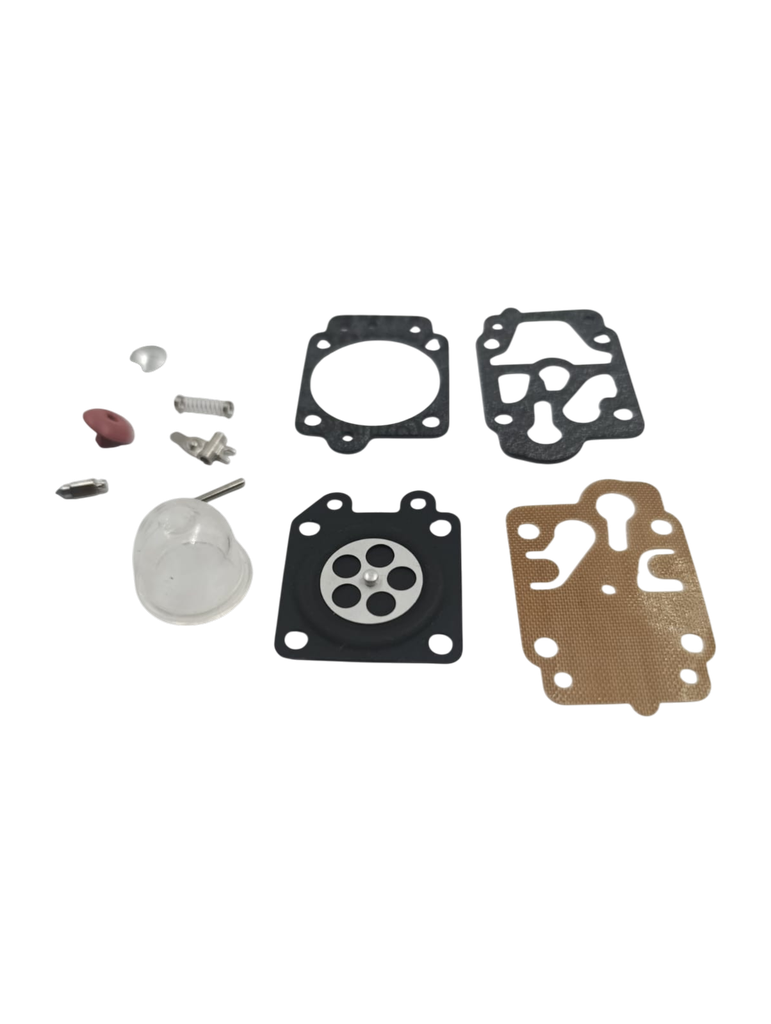 Kit de diafragma de carburador de motoguadaña compatible con Husqvarna 143 RII