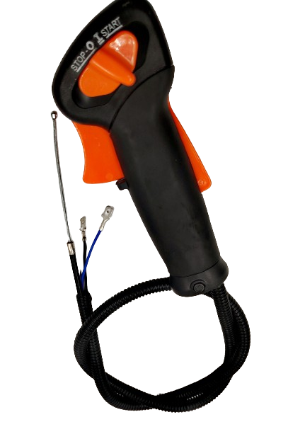 Manillar de aceleración de motoguadaña recta compatible con Stihl FS280