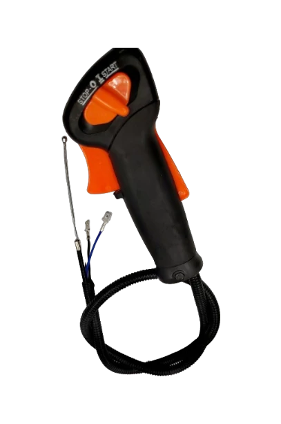 Manillar de aceleración de motoguadaña recta compatible con Stihl FS280
