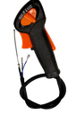 Manillar de aceleración de motoguadaña recta compatible con Stihl FS280