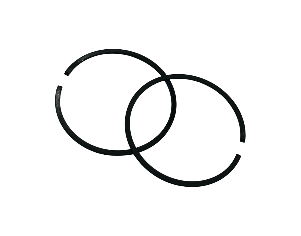 Set de anillos de pistón de 55mm x 1.2mm de motosierra compatible con Husqvarna 390