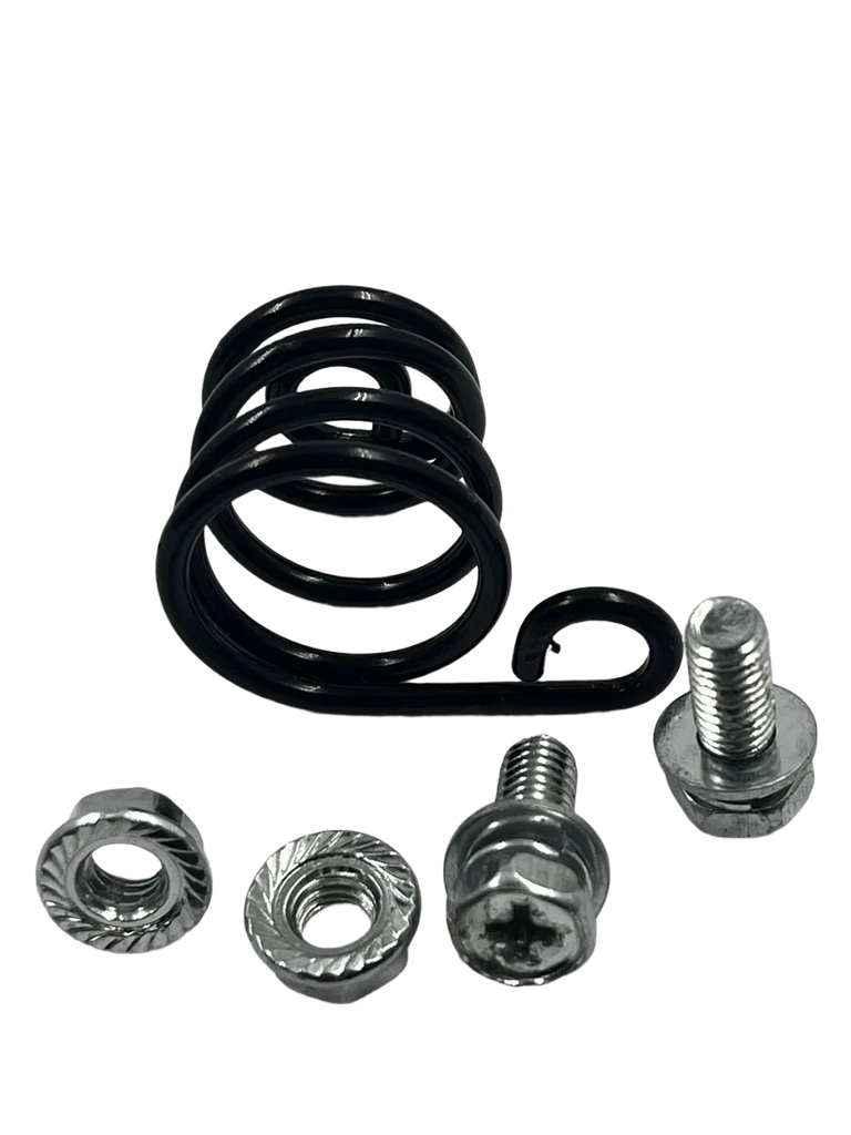 Amortiguador de base de motor de motoguadaña compatible con Maze, Dragon y Craftop.  Incluye pernos.