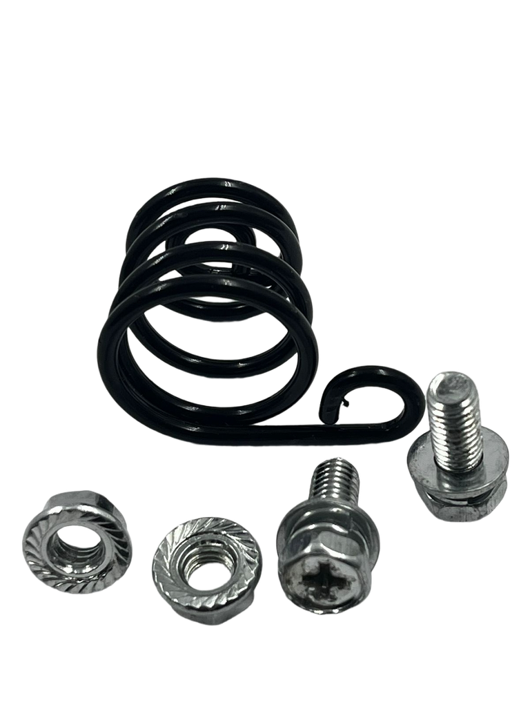 Amortiguador de base de motor de motoguadaña compatible con Maze, Dragon y Craftop.  Incluye pernos.