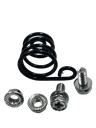 Amortiguador de base de motor de motoguadaña compatible con Maze, Dragon y Craftop.  Incluye pernos.