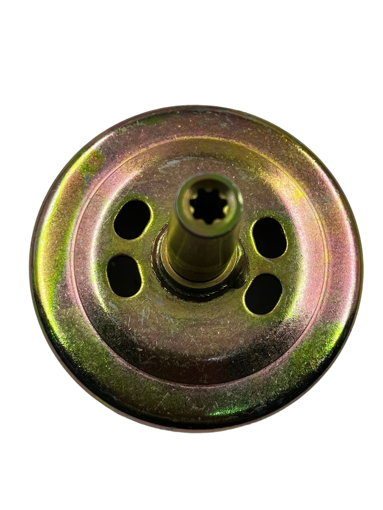 Campana con encastre de 7 dientes de motoguadaña recta china de 52 CC compatible con Maze, Dragon y Craftop