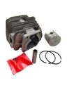 Kit de cilindro blanco de motoguadaña compatible con Husqvarna 143 de 40mm