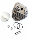 Kit de cilindro blanco de motoguadaña compatible con Husqvarna 143 de 40mm
