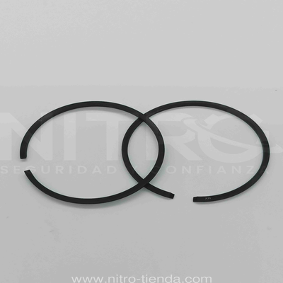 Set de anillos de pistón de 42mm x 1.5mm de motosierra compatible con Husqvarna 445