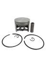 Set de pistón de motosierra compatible con Stihl MS381 de 52mm