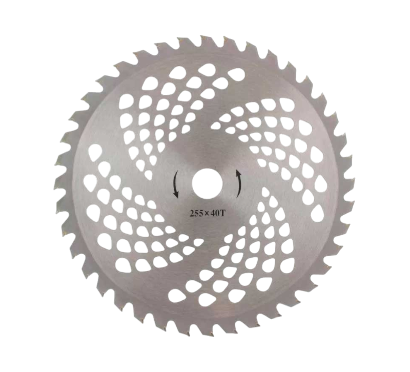 Cuchilla circular de 40T con huecos para motoguadaña