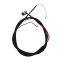 Cable de aceleración con terminales de atomizadora compatible con Stihl SR430