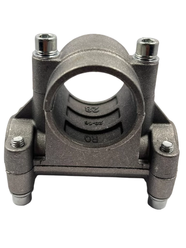 [A1.6.l2] Abrazadera de soporte para tubo de motoguadaña recta compatible con Dragon, Craftop (28mm)