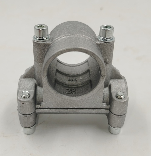 [A1.6.l2] Abrazadera de soporte para tubo de motoguadaña recta compatible con Dragon, Craftop (28mm)