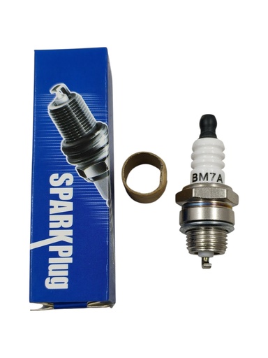 [A1.4.e4] Bujia (BM7A) para desbrozadoras y motosierras compatible con 52CC/stihl/husqvarna