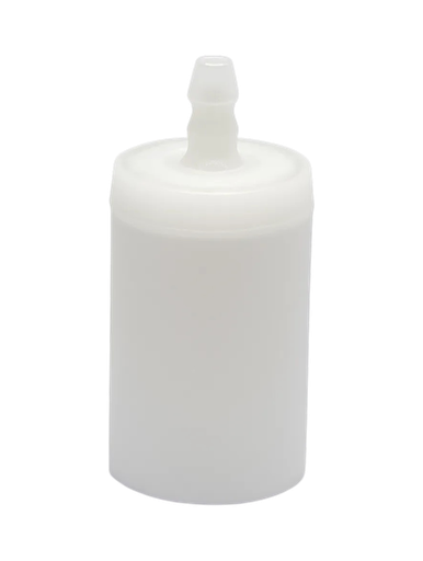 [A2.3.b6] Filtro de combustible pesado de plástico blanco de 3cm altura para motores