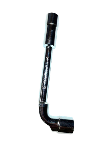 [A1.8.g10] Llave saca bujia 19-19 cromo-vanadio 390g