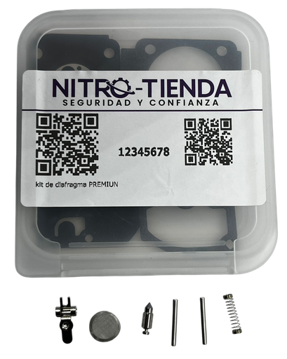[A1.3.f7.1] Kit de diafragma PREMIUM de motoguadaña compatible con 291