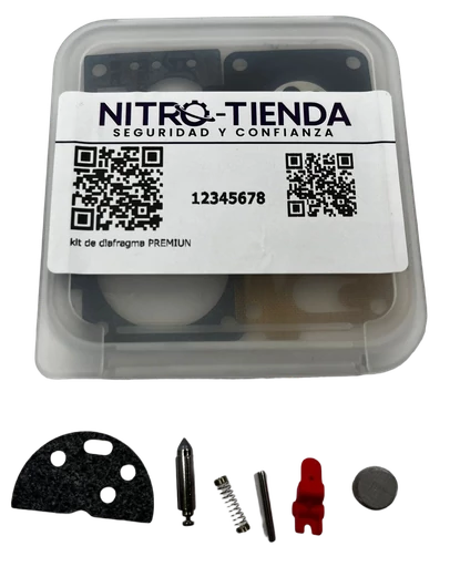 [A2.3.f5.1] Kit de diafragma PREMIUM de carburador de motosierra compatible con Stihl MS381