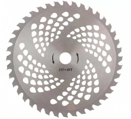 [A1.7.j3.R] LOTE DE 10 UND Cuchilla circular de 40T con huecos para motoguadaña