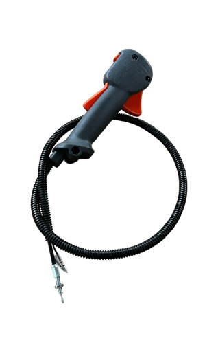 [A1.4.a5] Manillar de aceleración de motoguadaña recta compatible con Husqvarna 143RII