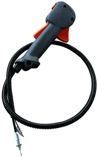 [A1.4.a5] Manillar de aceleracion de motoguadaña recta compatible con Husqvarna 143RII