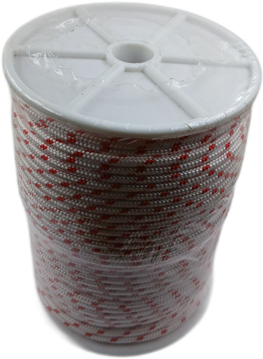 [A8.2.e1] Rollo de cuerda de 100m de 4.5mm de diámetro para motor estacionario gasolinero