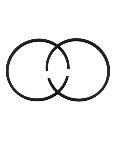 [A1.5.c5] Set de anillos de piston (44x2.0mm) para motoguadaña china de 52CC compatible con Dragon y Craftop