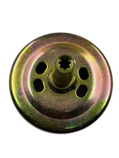 [A1.6.b3] Campana con encastre de 7 dientes de motoguadaña recta china de 52 CC compatible con Maze, Dragon y Craftop