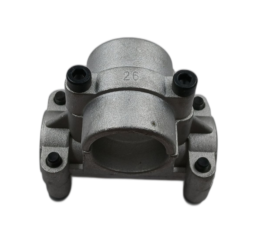 [A1.6.l1] Abrazadera de soporte para tubo de motoguadaña recta compatible con Dragon, Craftop (26mm)